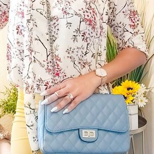 Isabelle Quilted Crossbody Bag